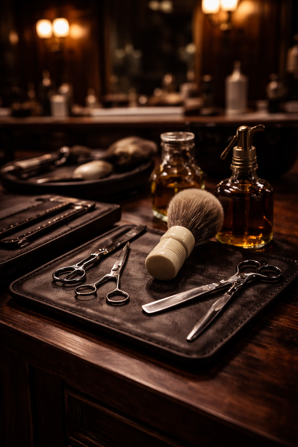 Textured crop haircut with sharp fade